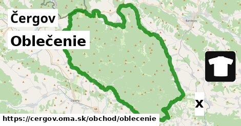 Oblečenie, Čergov