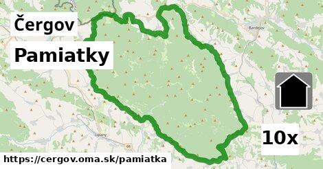 pamiatky v Čergov