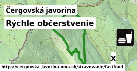 Všetky body v Čergovská javorina