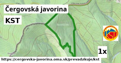 KST, Čergovská javorina