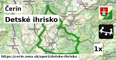 Detské ihrisko, Čerín