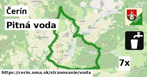 Pitná voda, Čerín