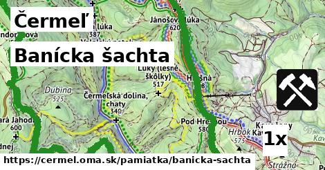 Banícka šachta, Čermeľ