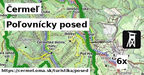 Poľovnícky posed, Čermeľ