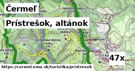 Prístrešok, altánok, Čermeľ