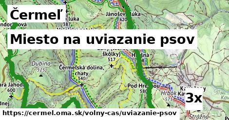 Miesto na uviazanie psov, Čermeľ