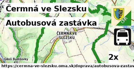 Autobusová zastávka, Čermná ve Slezsku