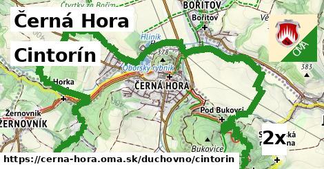 cintorín v Černá Hora