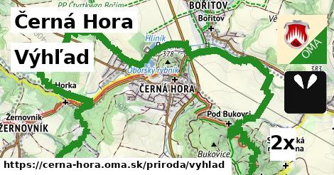 Výhľad, Černá Hora