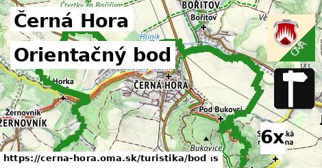 Orientačný bod, Černá Hora