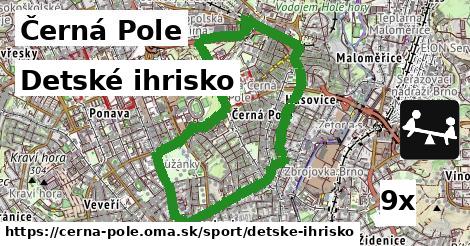 Detské ihrisko, Černá Pole