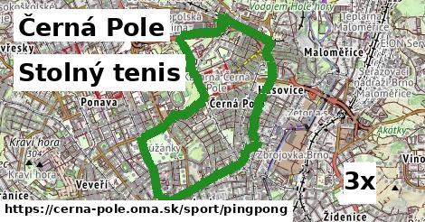 Stolný tenis, Černá Pole