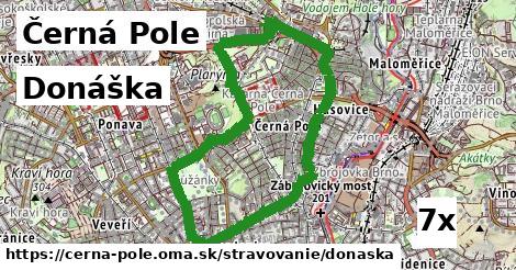 Donáška, Černá Pole