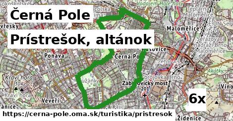 Prístrešok, altánok, Černá Pole