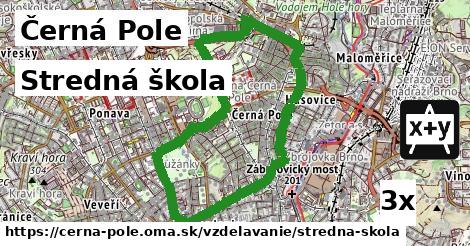 Stredná škola, Černá Pole