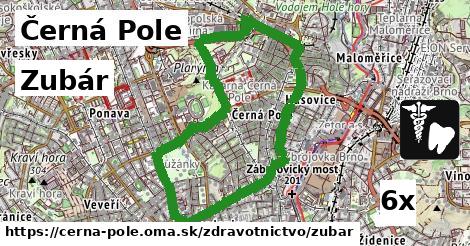 Zubár, Černá Pole