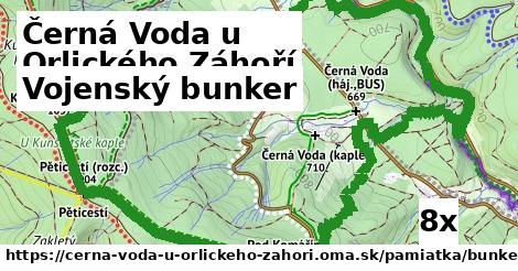 Vojenský bunker, Černá Voda u Orlického Záhoří