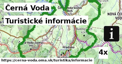 Turistické informácie, Černá Voda