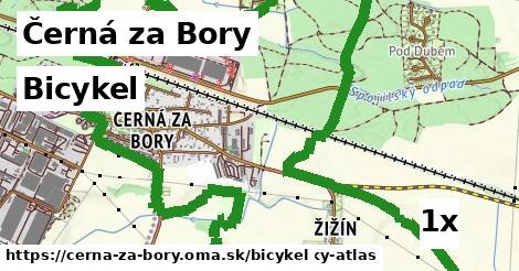 bicykel v Černá za Bory