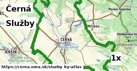 služby v Černá