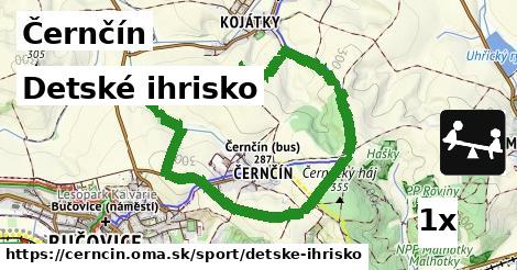 detské ihrisko v Černčín