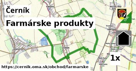 Farmárske produkty, Černík