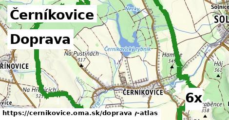 doprava v Černíkovice