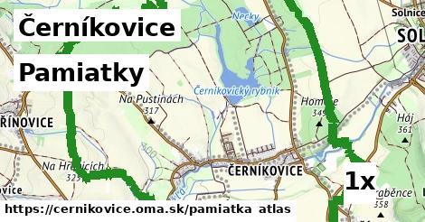 pamiatky v Černíkovice