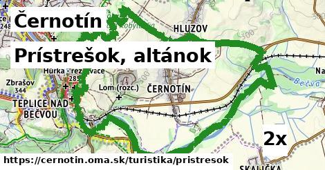 Prístrešok, altánok, Černotín