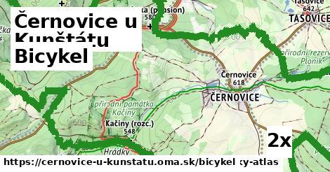 bicykel v Černovice u Kunštátu