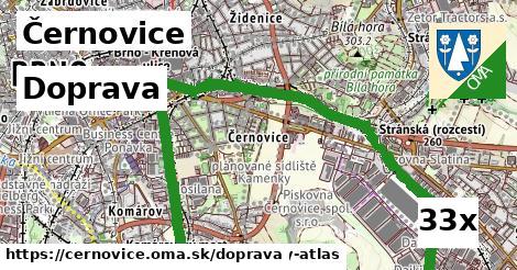 doprava v Černovice