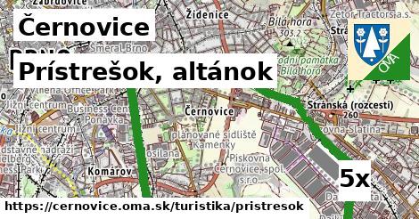 Prístrešok, altánok, Černovice