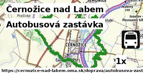 Autobusová zastávka, Černožice nad Labem