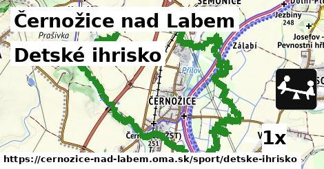 detské ihrisko v Černožice nad Labem