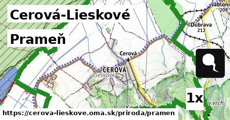 Prameň, Cerová-Lieskové