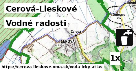 vodné radosti v Cerová-Lieskové