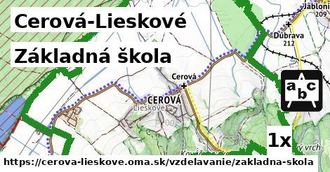 základná škola v Cerová-Lieskové