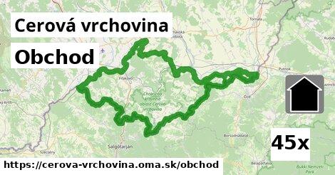 obchod v Cerová vrchovina