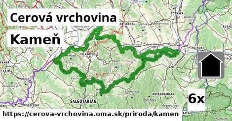 Kameň, Cerová vrchovina