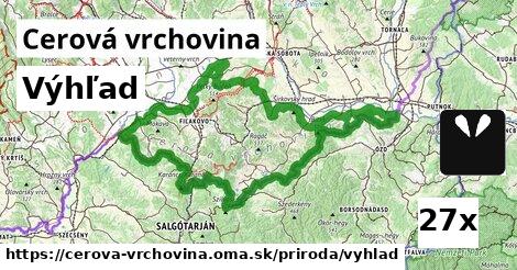 Výhľad, Cerová vrchovina