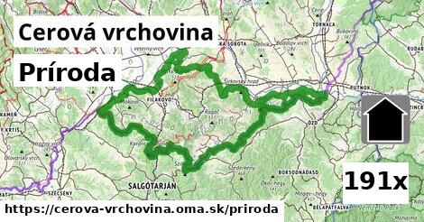 príroda v Cerová vrchovina