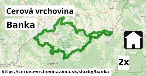 Banka, Cerová vrchovina