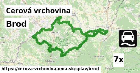 Brod, Cerová vrchovina