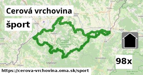 šport v Cerová vrchovina