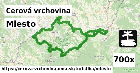 Miesto, Cerová vrchovina