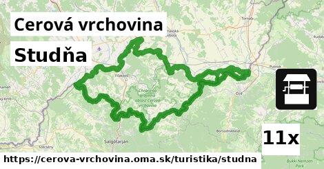 Studňa, Cerová vrchovina