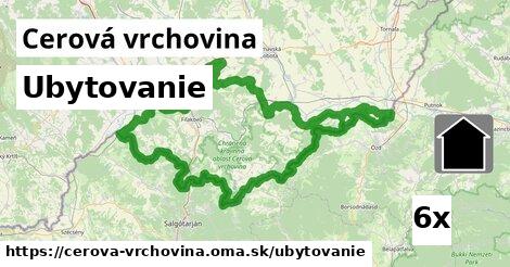 ubytovanie v Cerová vrchovina