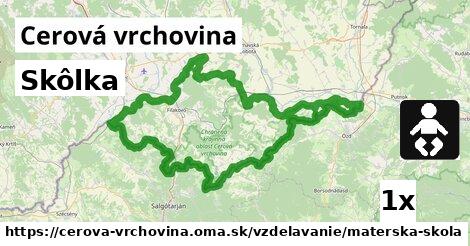 Skôlka, Cerová vrchovina