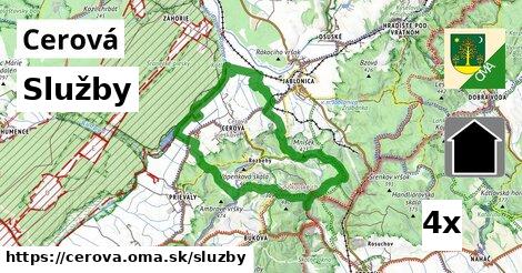 služby v Cerová