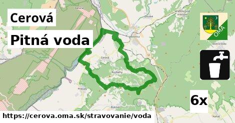 Pitná voda, Cerová